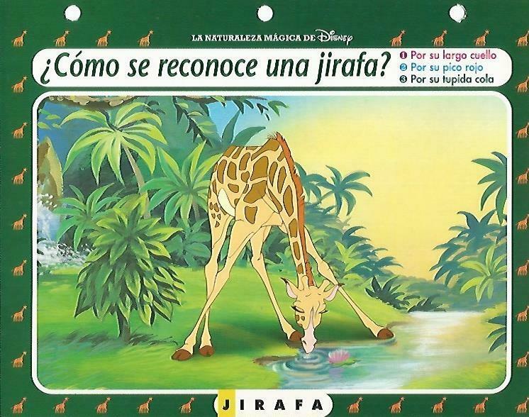 LAMINA 14141: Jirafa. Secretos con el Rey Leon