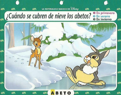 LAMINA 14145: Abeto. Secretos con Bambi