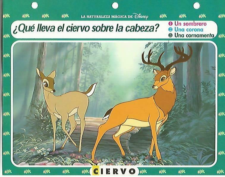 LAMINA 14146: Ciervo. Secretos con Bambi