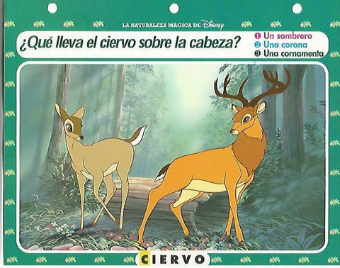 LAMINA 14146: Ciervo. Secretos con Bambi