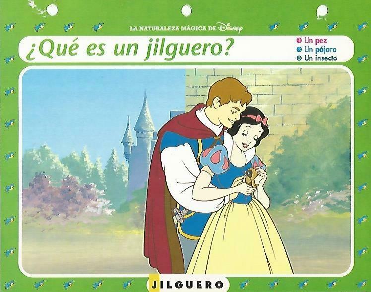 LAMINA 14150: Jilguero. Secretos con Blancanieves