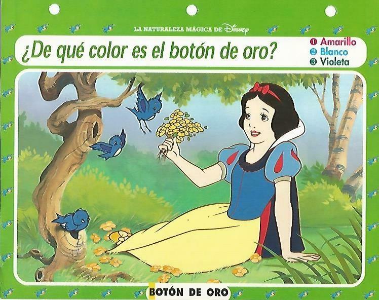 LAMINA 14157: Boton de oro. Secretos de Blancanieves