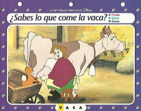 LAMINA 14162: Vaca. Secretos con Tod y Toby