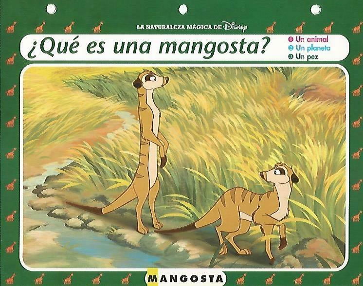 LAMINA 14163: Mangosta. Secretos con el Rey Leon