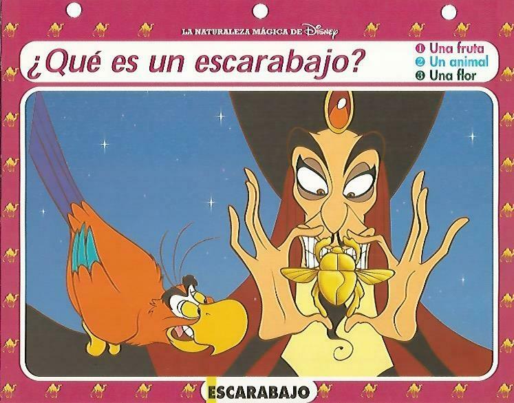 LAMINA 14165: Escarabajo. Secretos con Aladdin