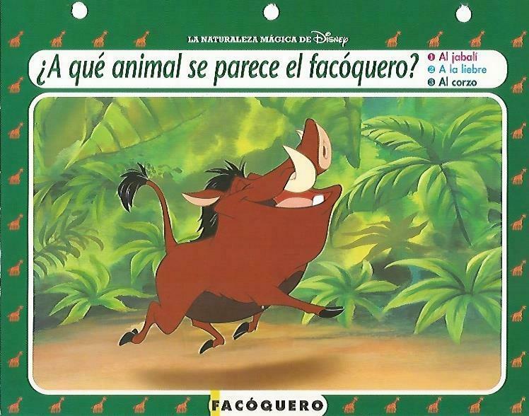 LAMINA 14153: Facoquero. Secretos con el Rey Leon