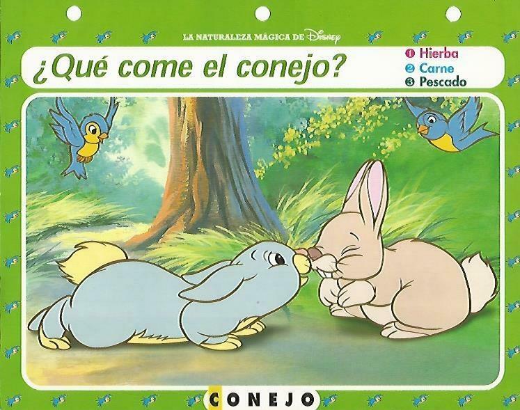 LAMINA 14134: Conejo. Secretos con  Blancanieves