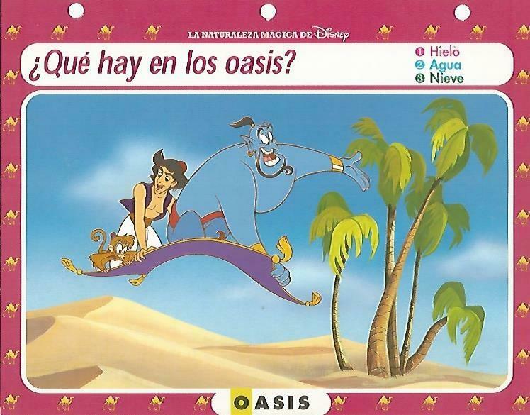LAMINA 14105: Oasis. Secretos con Aladdin