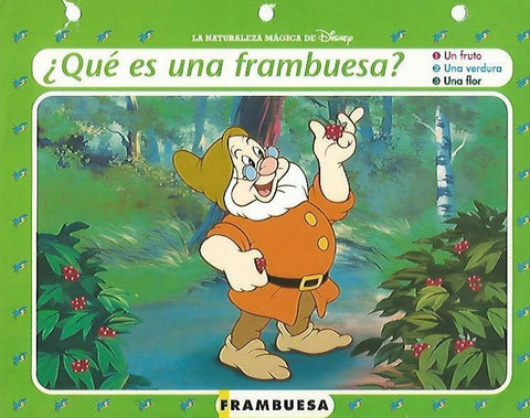 LAMINA 14112: Frambuesa. Secretos con Blancanieves