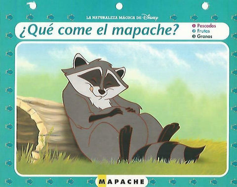 LAMINA 14115: Mapache. Secretos con Pocahontas