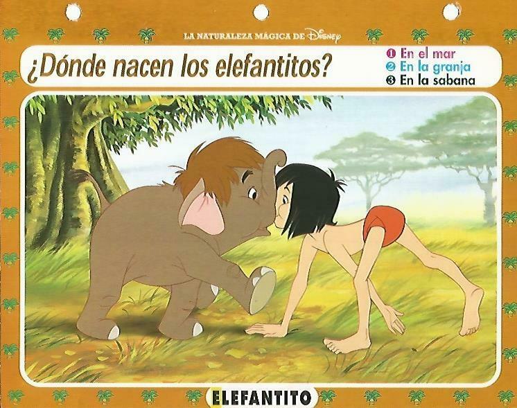 LAMINA 14118: Elefante. Secretos con Mowgli