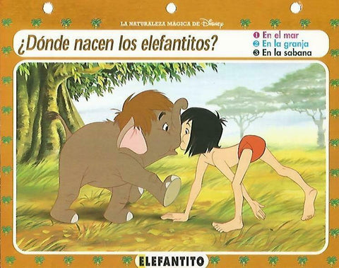 LAMINA 14118: Elefante. Secretos con Mowgli