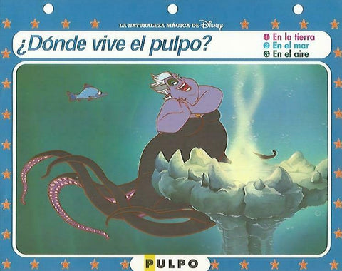 LAMINA 14130: Pulpo. Secretos con Ariel