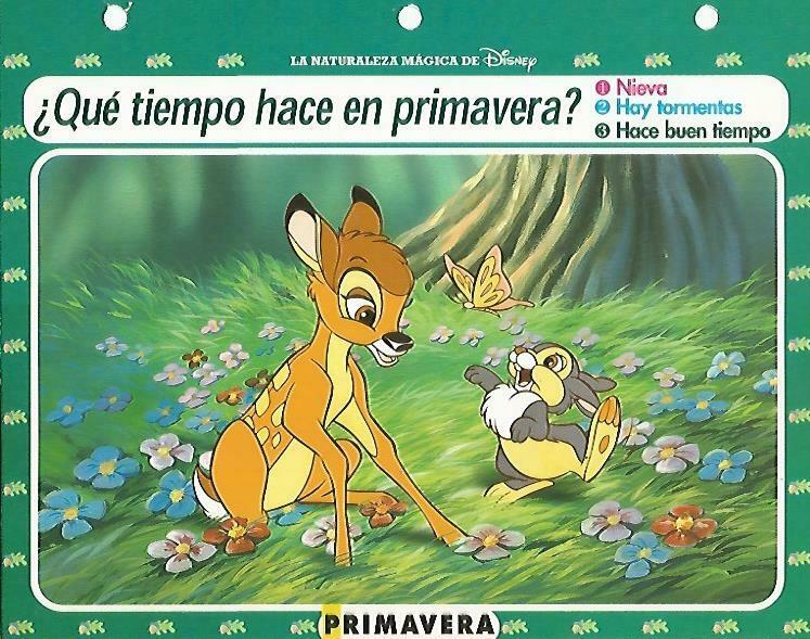 LAMINA 14129: Primavera. Secretos con Bambi