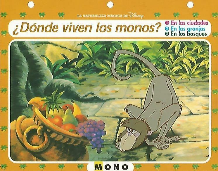 LAMINA 14127: Mono. Secretos con Mowgli