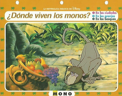 LAMINA 14127: Mono. Secretos con Mowgli
