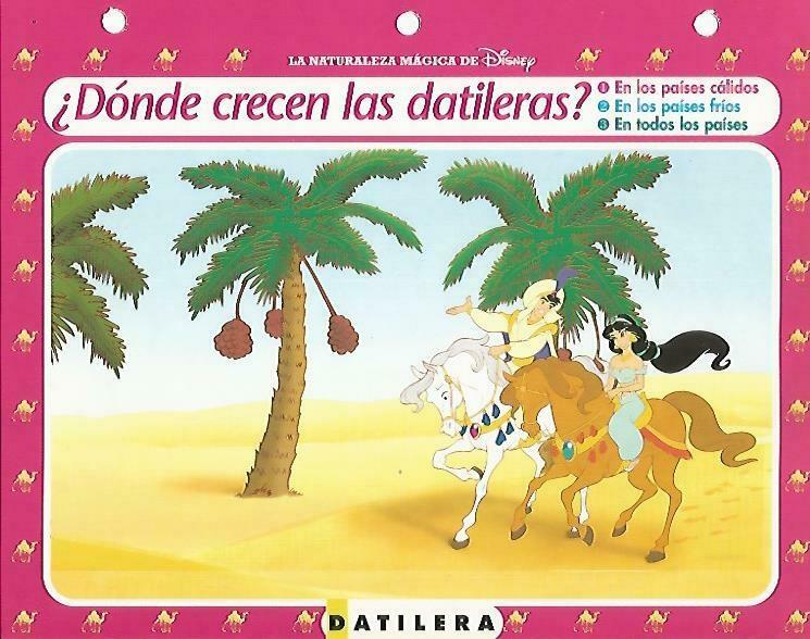 LAMINA 14122: Datil. Secretos con Aladdin