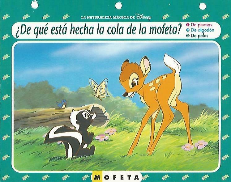 LAMINA 14121: Mofeta. Secretos con Bambi