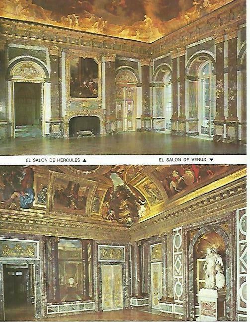 LAMINA 13895:Versalles. El salon de Hercules y el Salon de Venus
