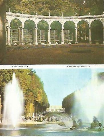 LAMINA 13909: Versalles. La Columnata y la Fuente de Apolo