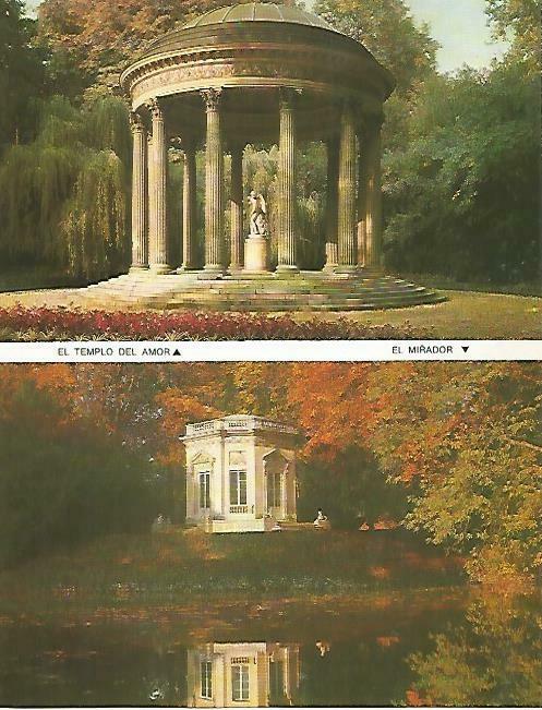 LAMINA 13916: Versalles. Templo del Amor y Mirador