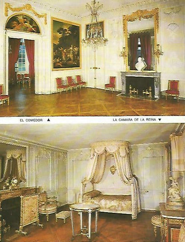 LAMINA 13915: Versalles. Comedor y Camara de la Reina