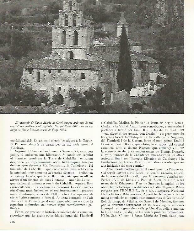 LAMINA 14012: Monasterio de Santa Maria de Gerri, Lleida