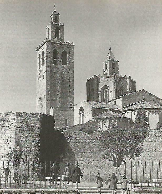 LAMINA 13977: Iglesia de Sant Cugat del Valles, Barcelona