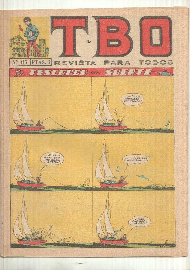 TBO num 417 año IL (1965) - La familia Ulises en Las Setas Maravillosas