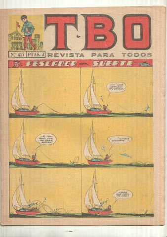 TBO num 417 año IL (1965) - La familia Ulises en Las Setas Maravillosas