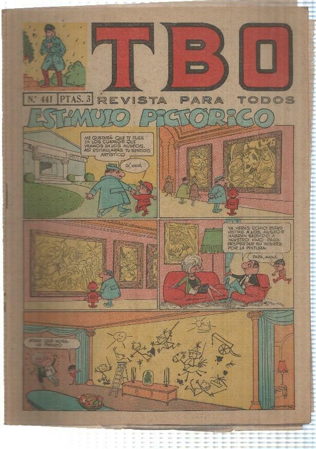 TBO num 441 año L (1966) - La familia Ulises en Presumiendo de Valiente, La pequeña Annie