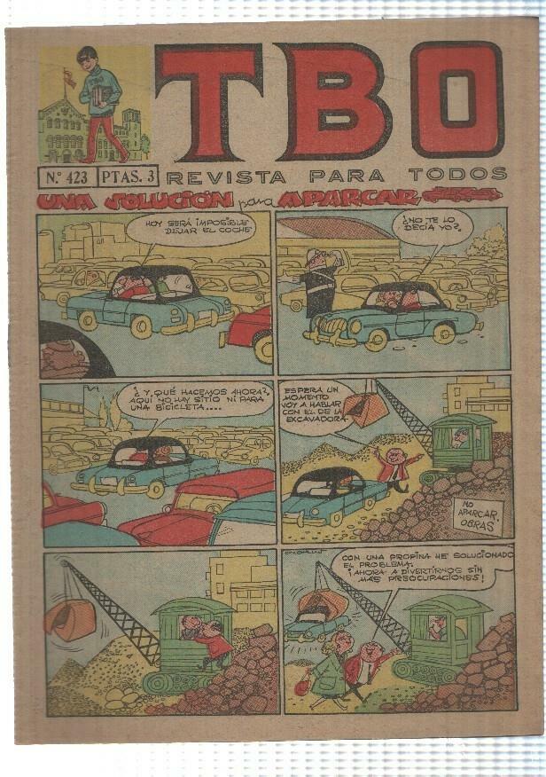 TBO num 423 año IL (1965) - La familia Ulises en Ulises Pierde su Cartera, La pequeña Annie