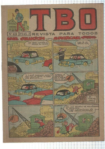 TBO num 423 año IL (1965) - La familia Ulises en Ulises Pierde su Cartera, La pequeña Annie