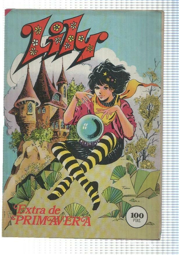 Lily Extra de Primavera (1982). Poster: grupo Regaliz. Isabel en La isla de la que nunca se sale