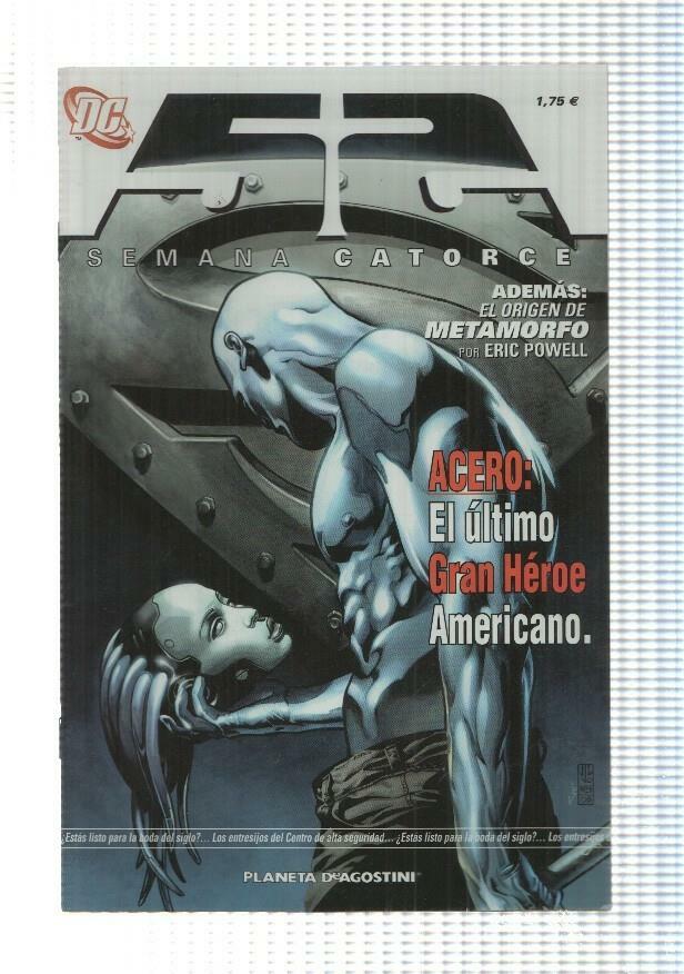 DC, Planeta: 52 Semana 14 (Johns, Morrison) - Arena y herrumbre. El origen de Metamorfo