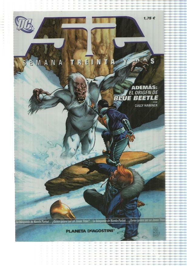 DC, Planeta: 52 Semana 32 (Johns, Morrison) - 7 dias en Nanda Parnat. El origen de Blue Beetle