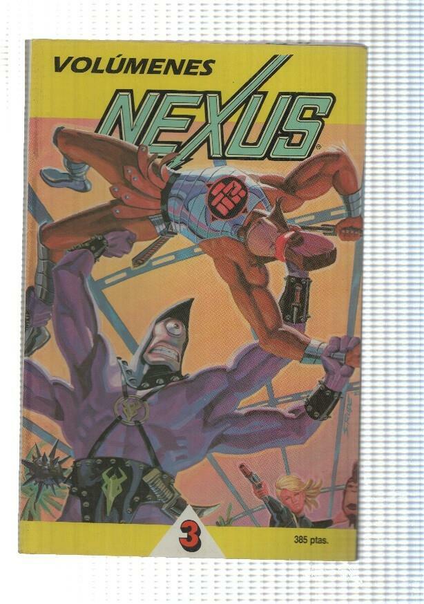 First Comic: Nexus Volumen 3 Retapado (num. del 9 al 12) (oxido en la grapa)