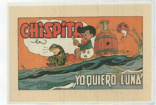 Ficha tebeo numerada 272: Chispita, dibujo de Adriano Blasco