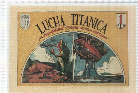 Ficha tebeo numerada 276: Siro Bilman, dibujo de R.del Villar