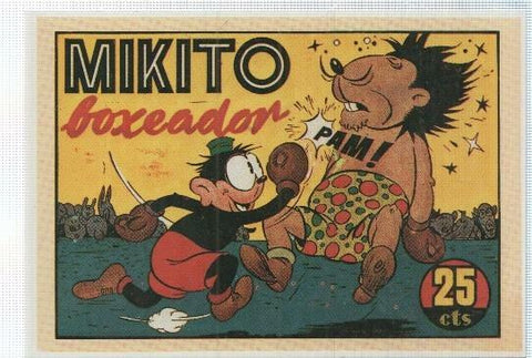 Ficha tebeo numerada 281: Mikito: boxeador, editorial Hispano Americana