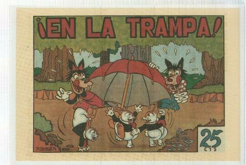 Ficha tebeo numerada 292: Cuento Infantil, editorial Hispano Americana