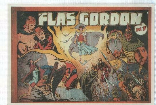 Ficha tebeo numerada 301: Flas Gordon, album rojo, editorial Hispano Americana. dibujo Alex Raymond