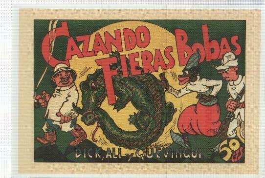 Ficha tebeo numerada 303: Cazando fieras bobas, editorial Valenciana