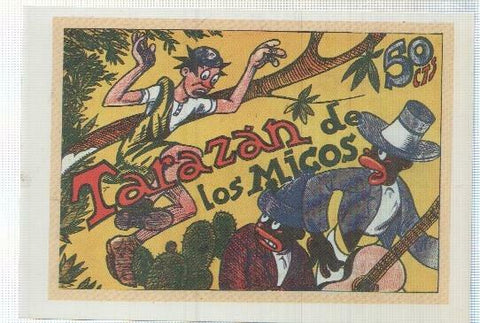Ficha tebeo numerada 309: Tarazan de los micos, editorial Valenciana