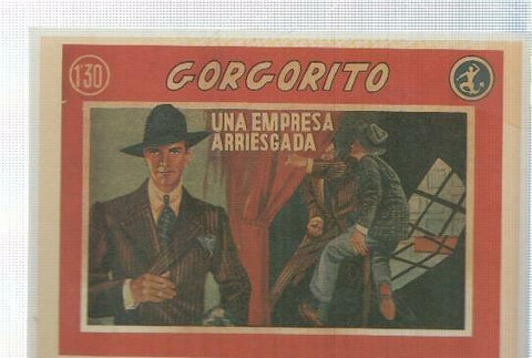 Ficha tebeo numerada 310: Gorgorito: Bob Paterson, editorial Triton, dibujo de J.Muro
