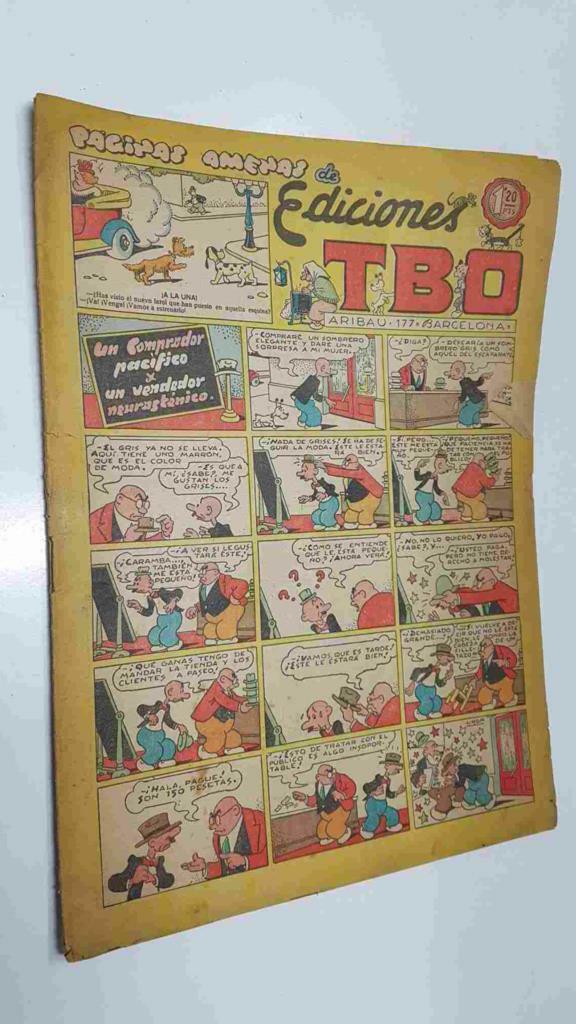 Paginas Amenas de Ediciones TBO. La familia Ulises - Un traje nuevo