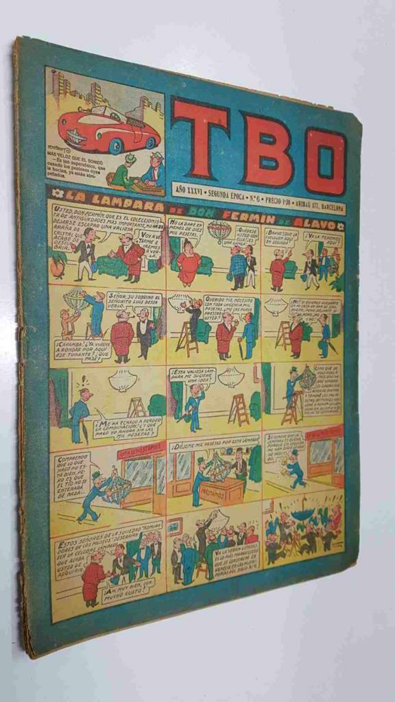 TBO: num 6, 2a epoca año XXXVI - La lampara de Don Fermin de Alavo