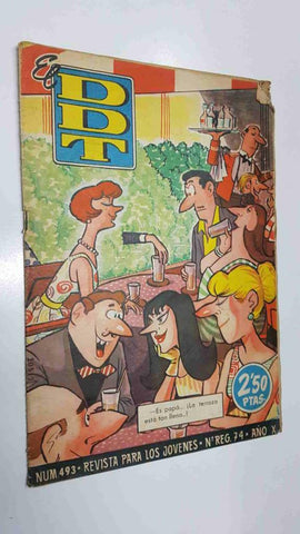 Revista el DDT: num 493 año X (1960) - La familia Cebolleta, Doña Tomasa