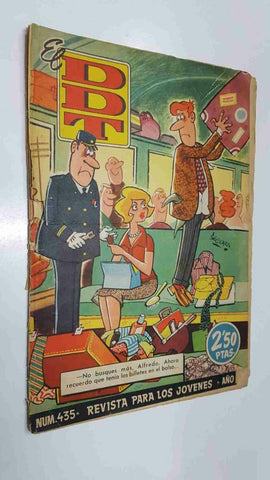 Revista el DDT: num 435 año IX (1959) - La familia Cebolleta, El capitan Aparejo