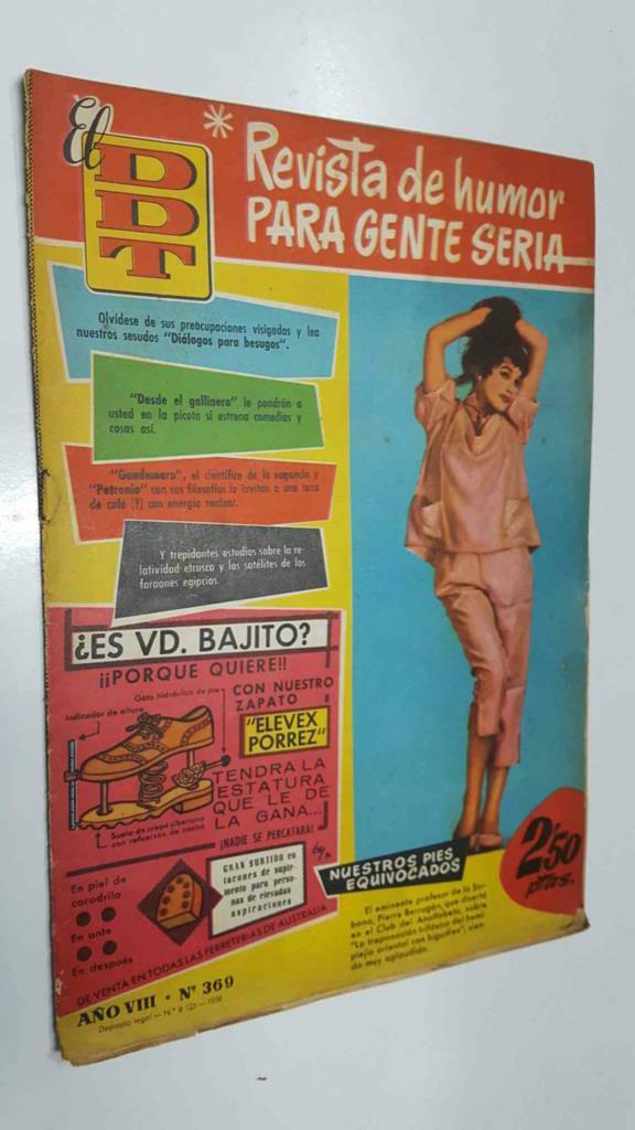Revista el DDT: num 369 año VIII (1958) - La familia Cebolleta, Petronio Lopez